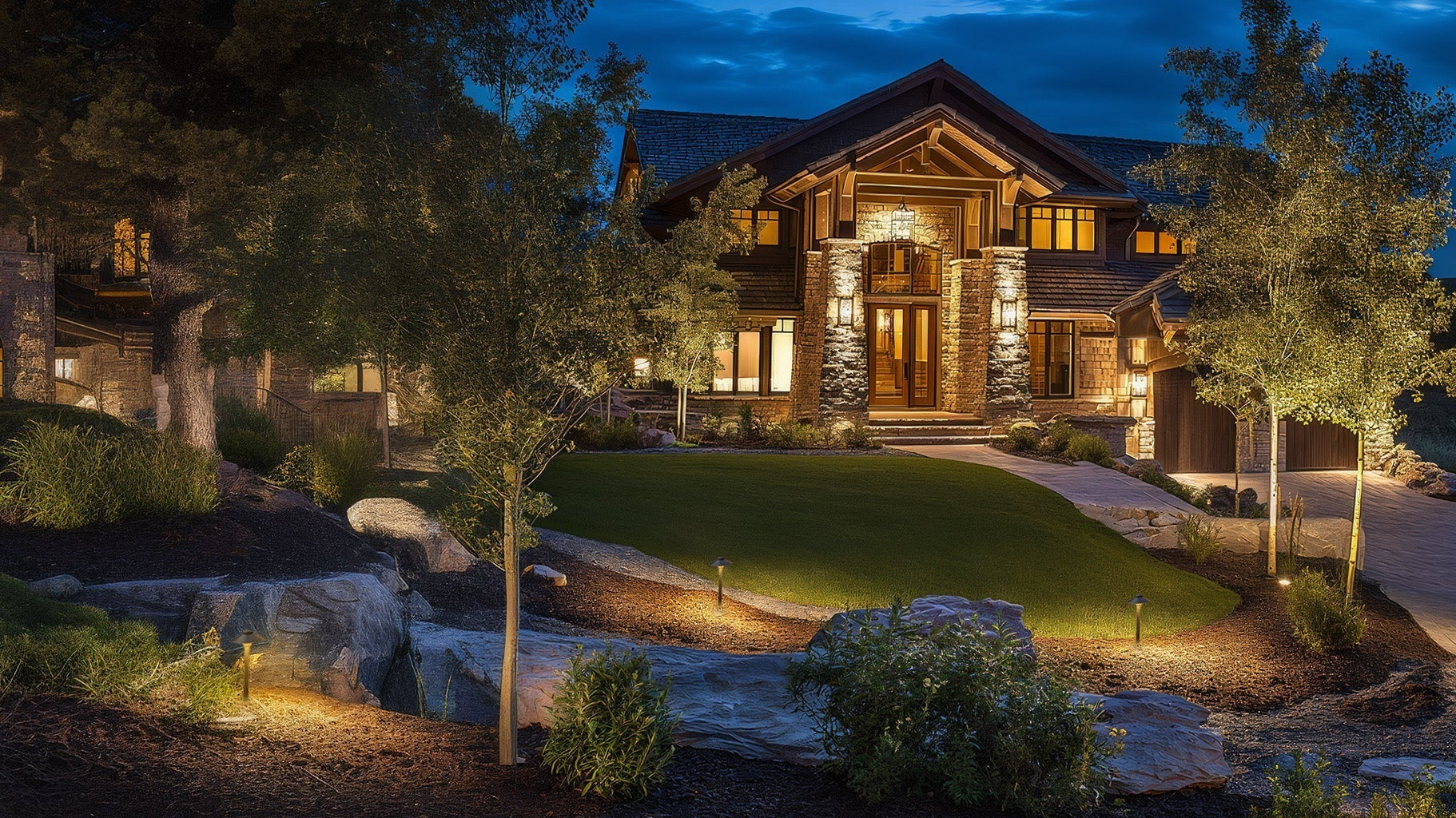 How to Install a Complete Low Voltage Landscape Lighting System (12V)