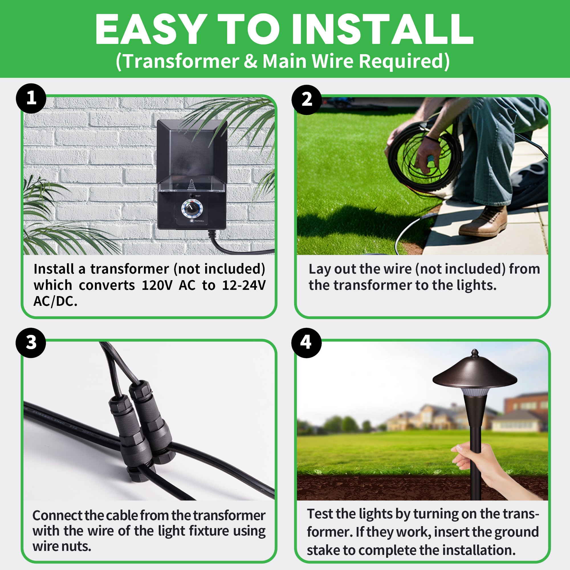 5cct path lighting low voltage