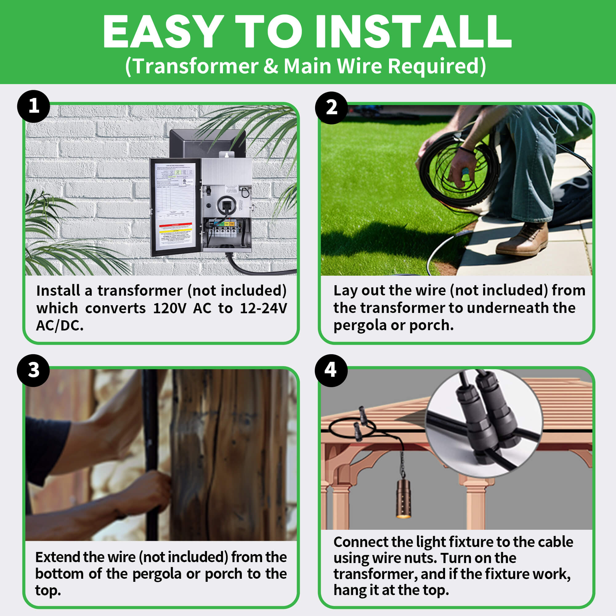 low voltage pendant lights