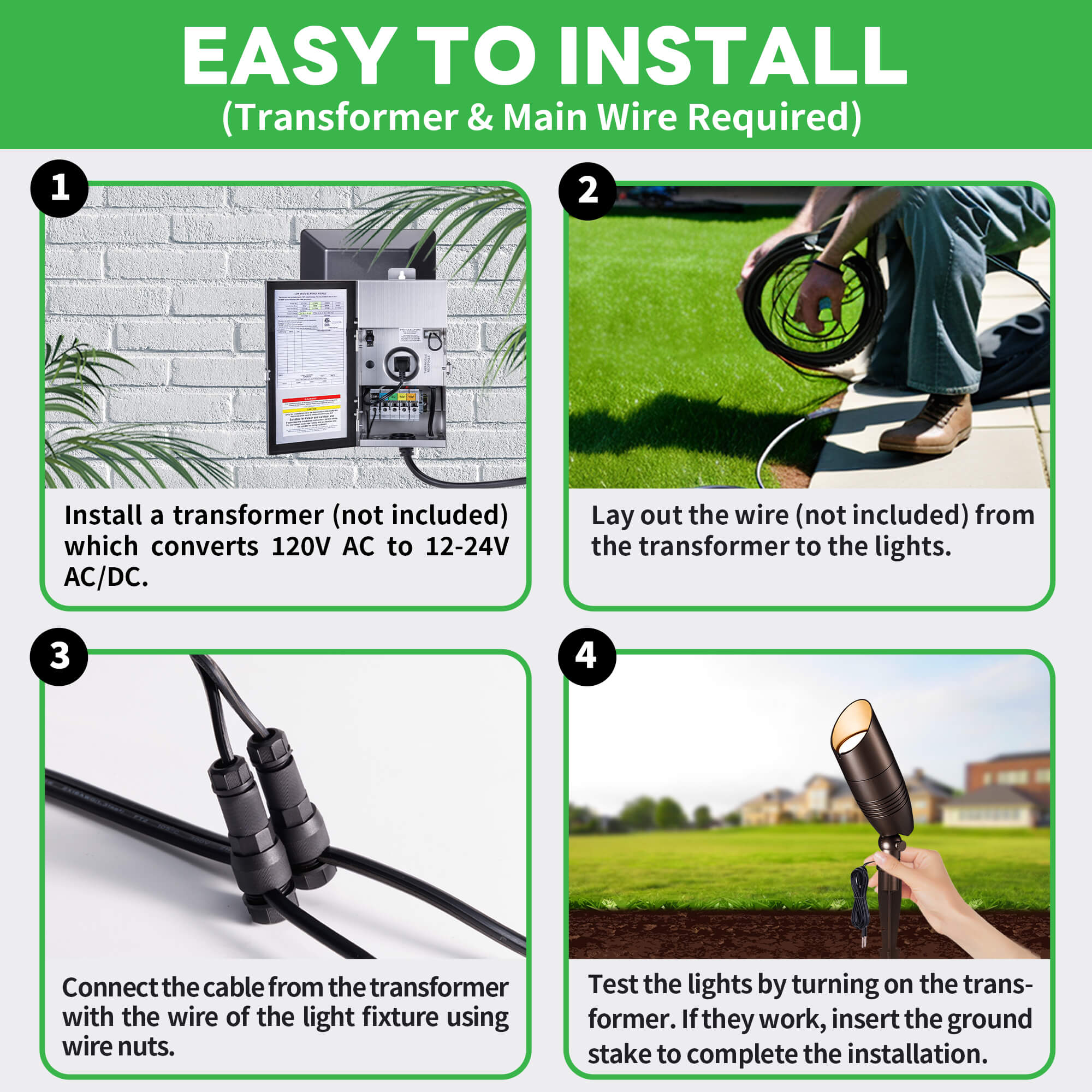 3000K/4000K/5000K selectable