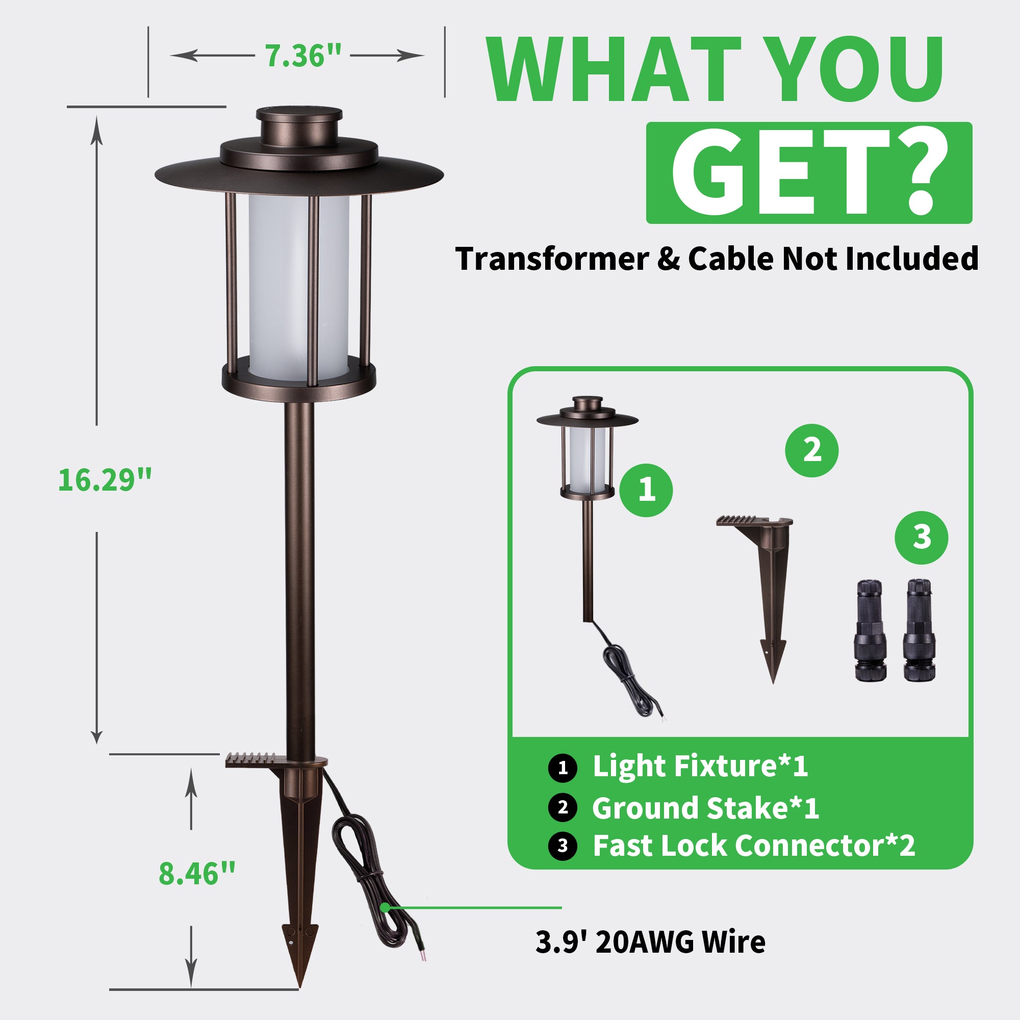 pathway lights electric