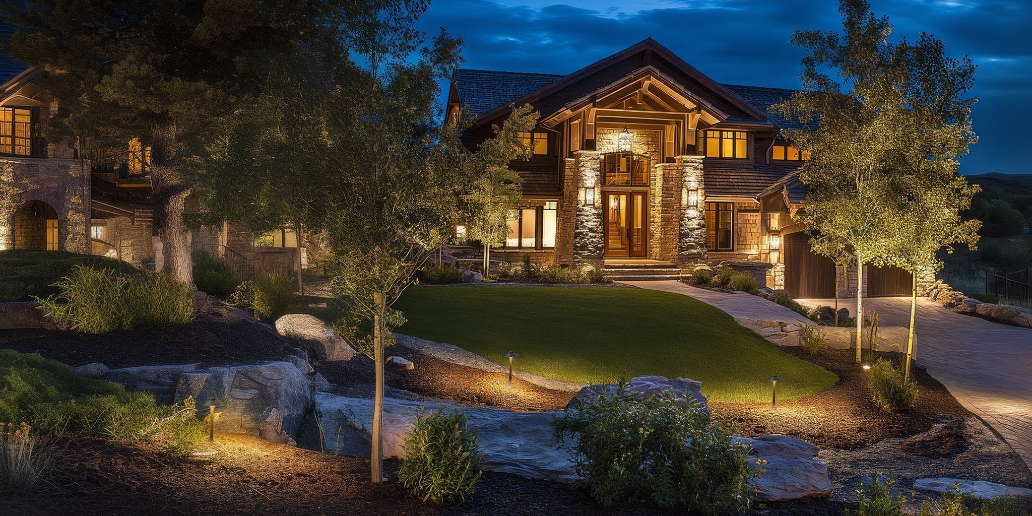 How to Install a Complete Low Voltage Landscape Lighting System (12V)