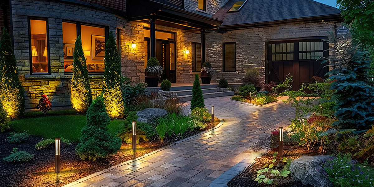 Aluminum Path Lights | Low-Glare 12V Walkway Lighting – Varmtalys Lighting