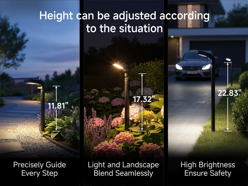 Solar Motion Sensor Pathway Lights (3401) - Features 1