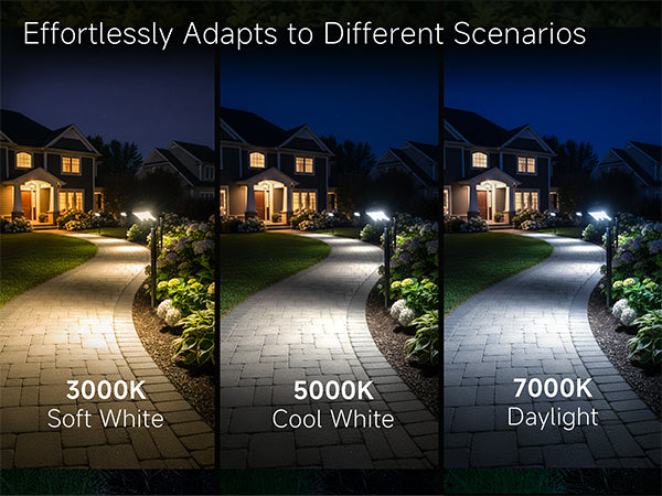 Solar Motion Sensor Pathway Lights (3401) - Application 3
