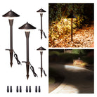 5cct outdoor wired walkway lights