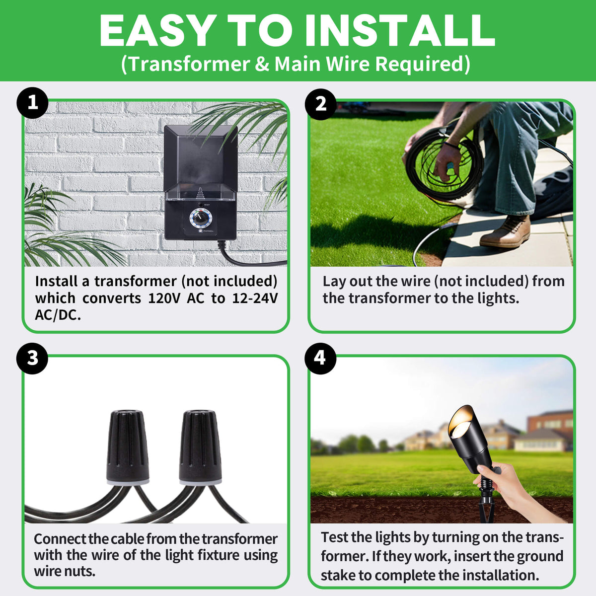 Aluminum Landscape Spotlights | 12V Low Voltage Outdoor – Varmtalys ...